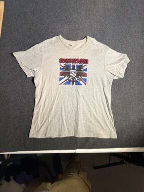 Roma Atletica England Flag Graphic Crewneck T-Shirt Size XL